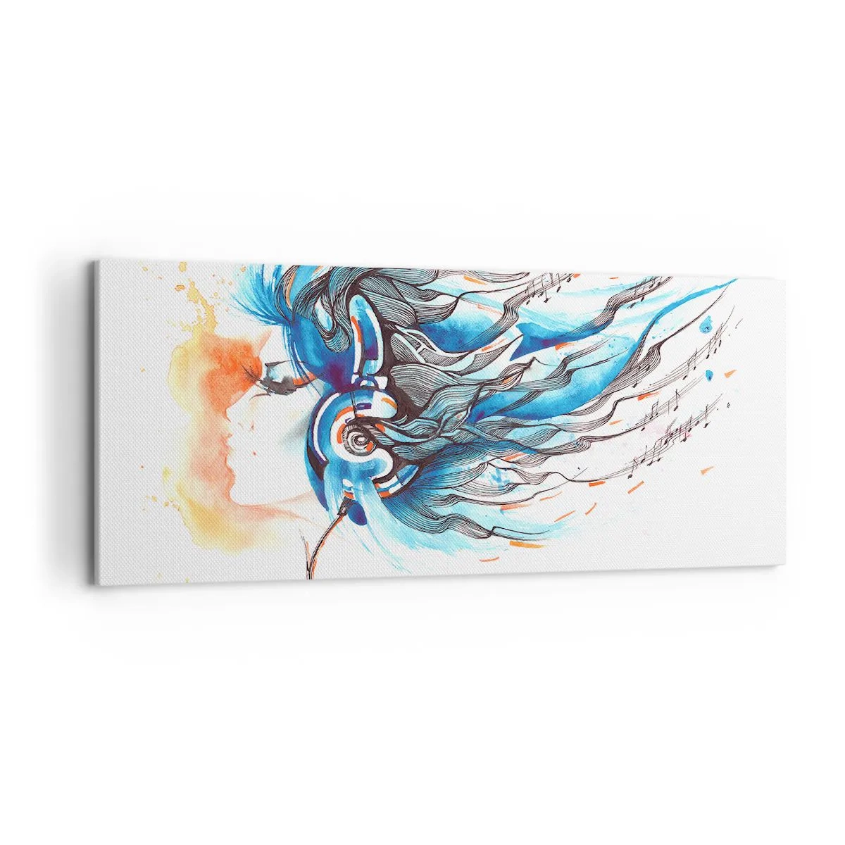 Vászonkép - Hadd szóljon a zene - 100x40 cm