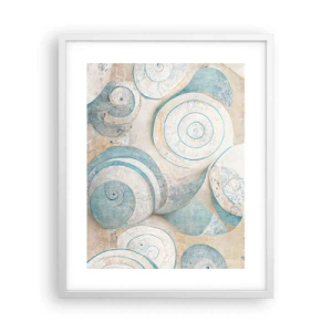 Poszter fekete keretben - Mit rejt a kagyló? - 40x50 cm