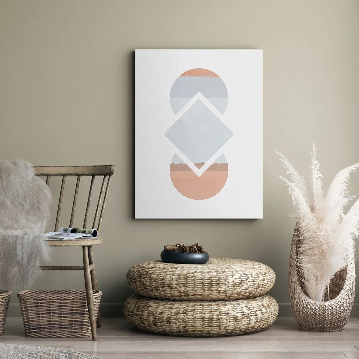 Vászonkép - A helyzet egyértelmű - 45x80 cm