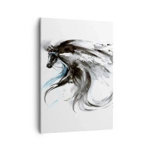 Vászonkép - Fekete Herceg Vágtája - 50x70 cm