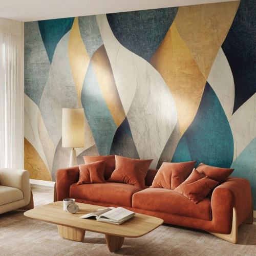 Fotótapéta Premium Canvas - Ritmus és hullámzás - Absztrakció, Darab, Elhasznált - 500x350 cm