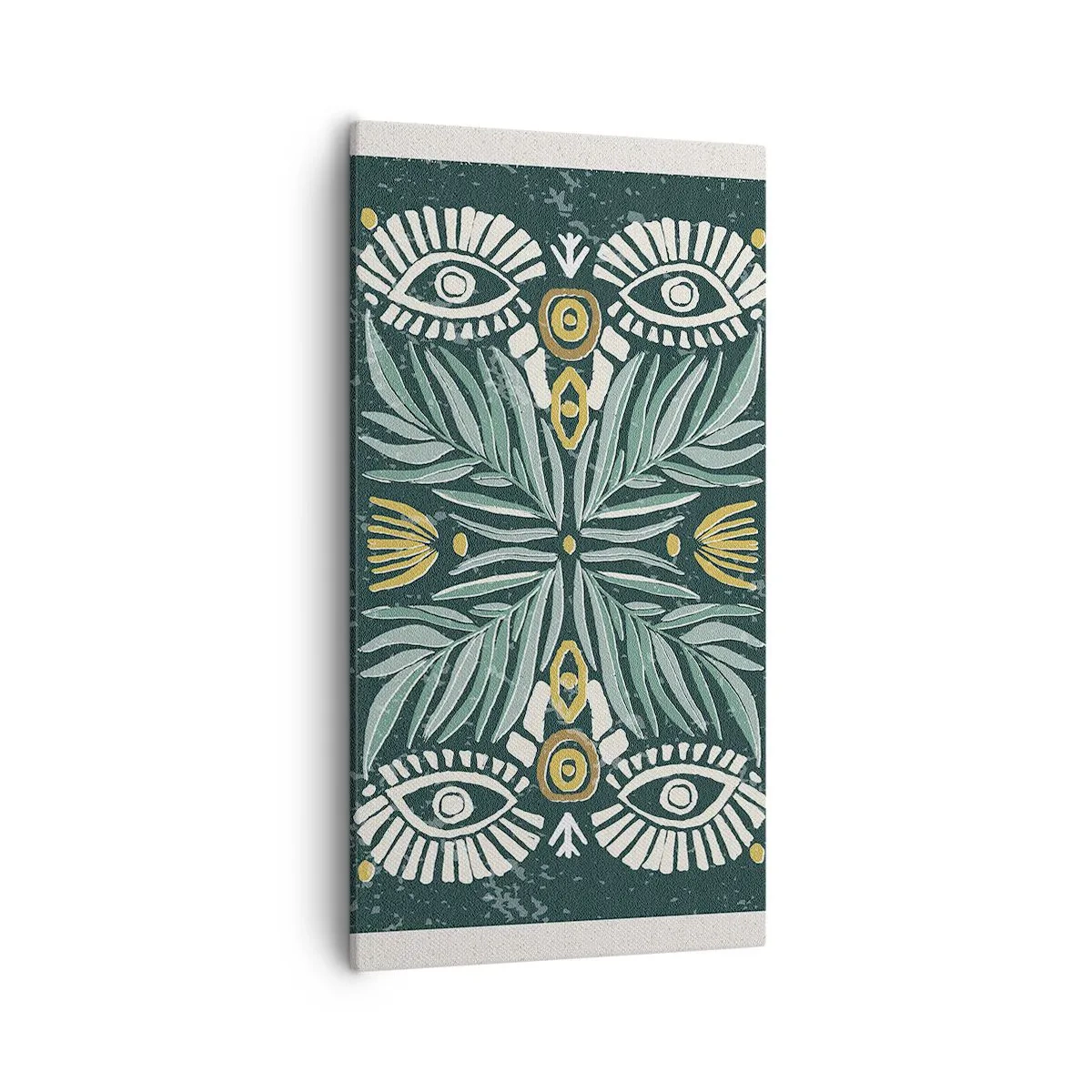 Vászonkép - Mint egy népi kivágás - 55x100 cm