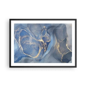 Poszter fehér keretben - Arany por - 70x50 cm