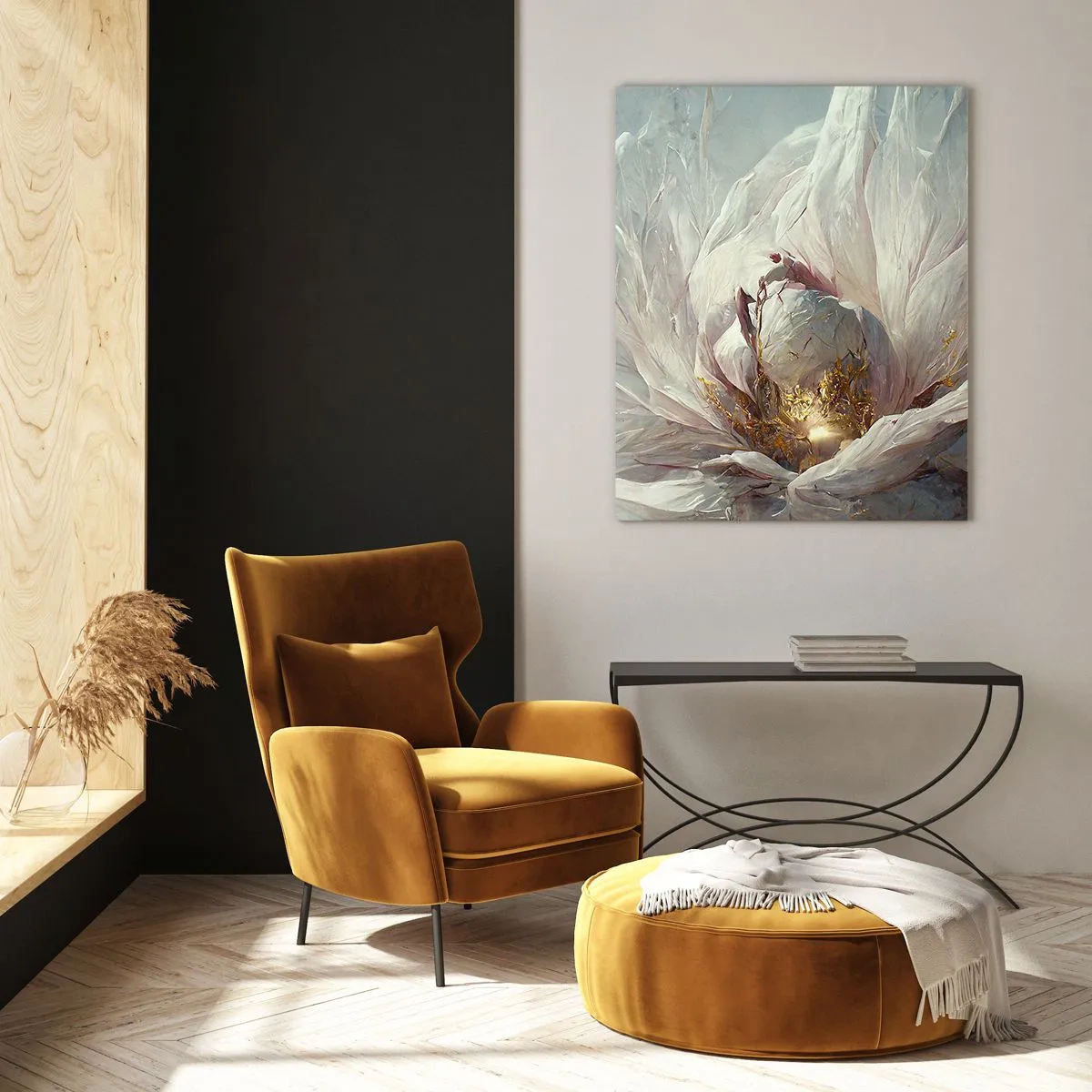 Üveg kép - Száz év alatt egyszer virágzik - 50x70 cm