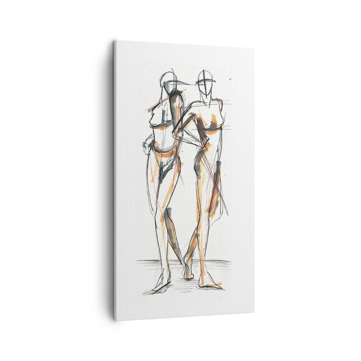 Vászonkép - A kegyelem tanulmánya - 45x80 cm