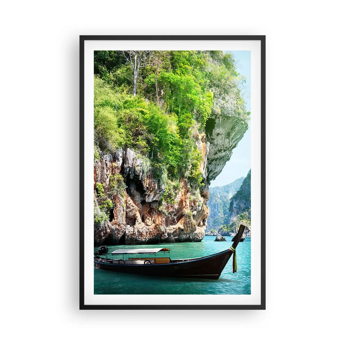 Poszter fehér keretben - Meghívás egy egzotikus utazásra - 61x91 cm