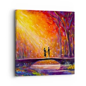 Vászonkép - Az ég is szereti őket - 40x40 cm