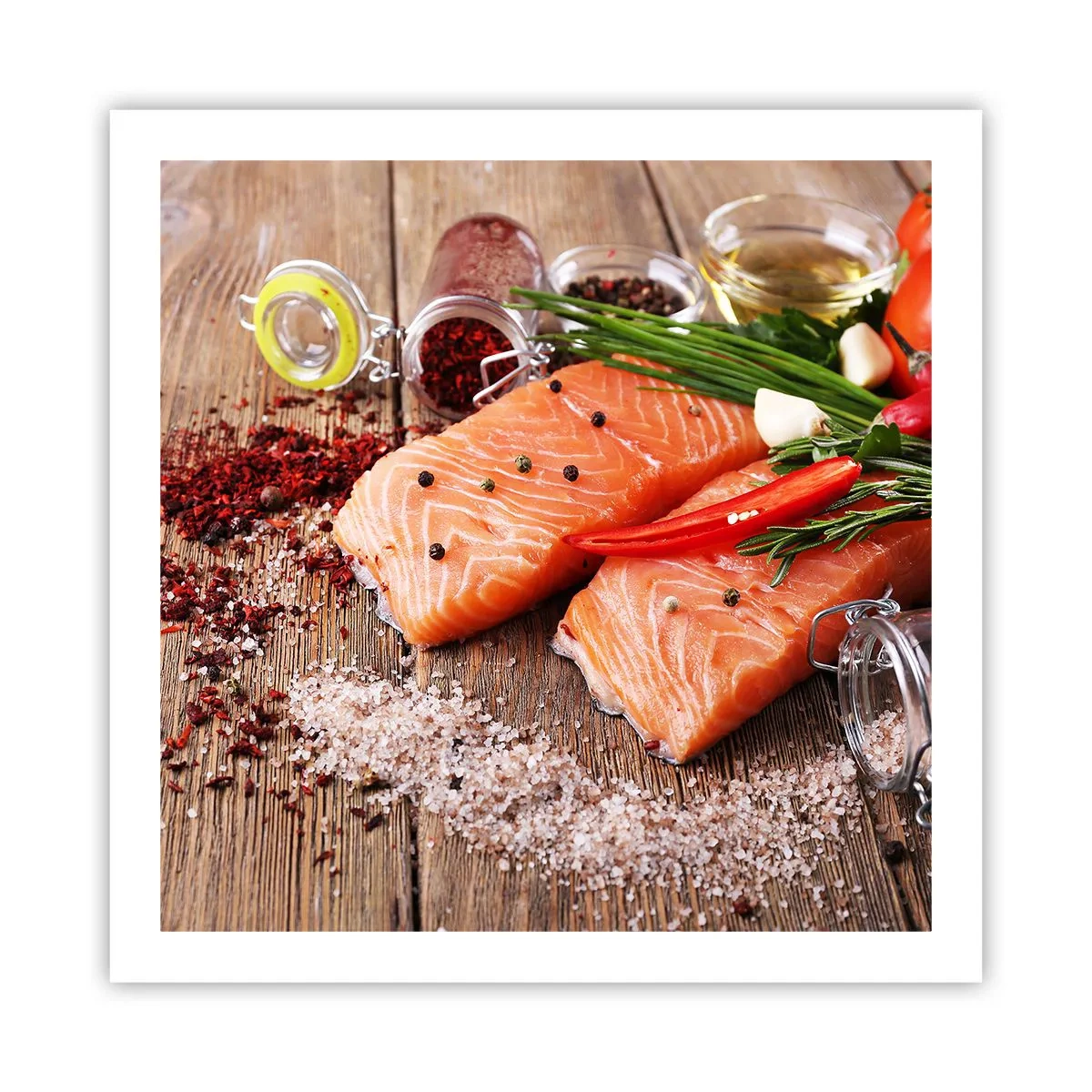 Poszter - Norvég kaland a konyhában - 60x60 cm