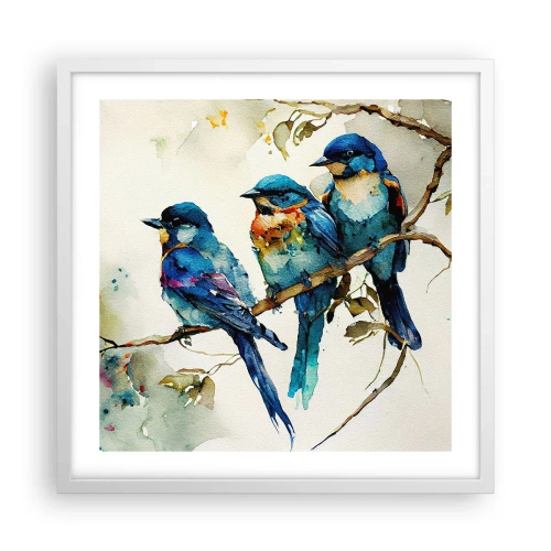 Poszter fekete keretben - Megsértődött? - 50x50 cm