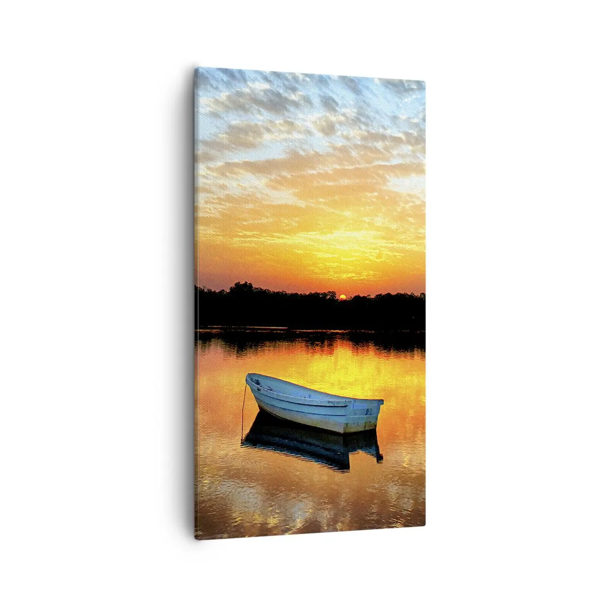 Vászonkép - Nézz, hallgass, meditálj - 55x100 cm