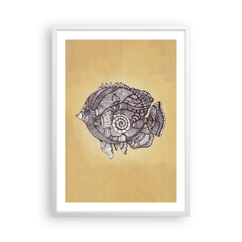 Poszter fekete keretben - A díszek óceánjából - 50x70 cm