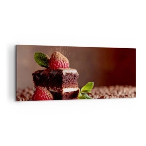 Vászonkép - Az élet édes - 100x40 cm