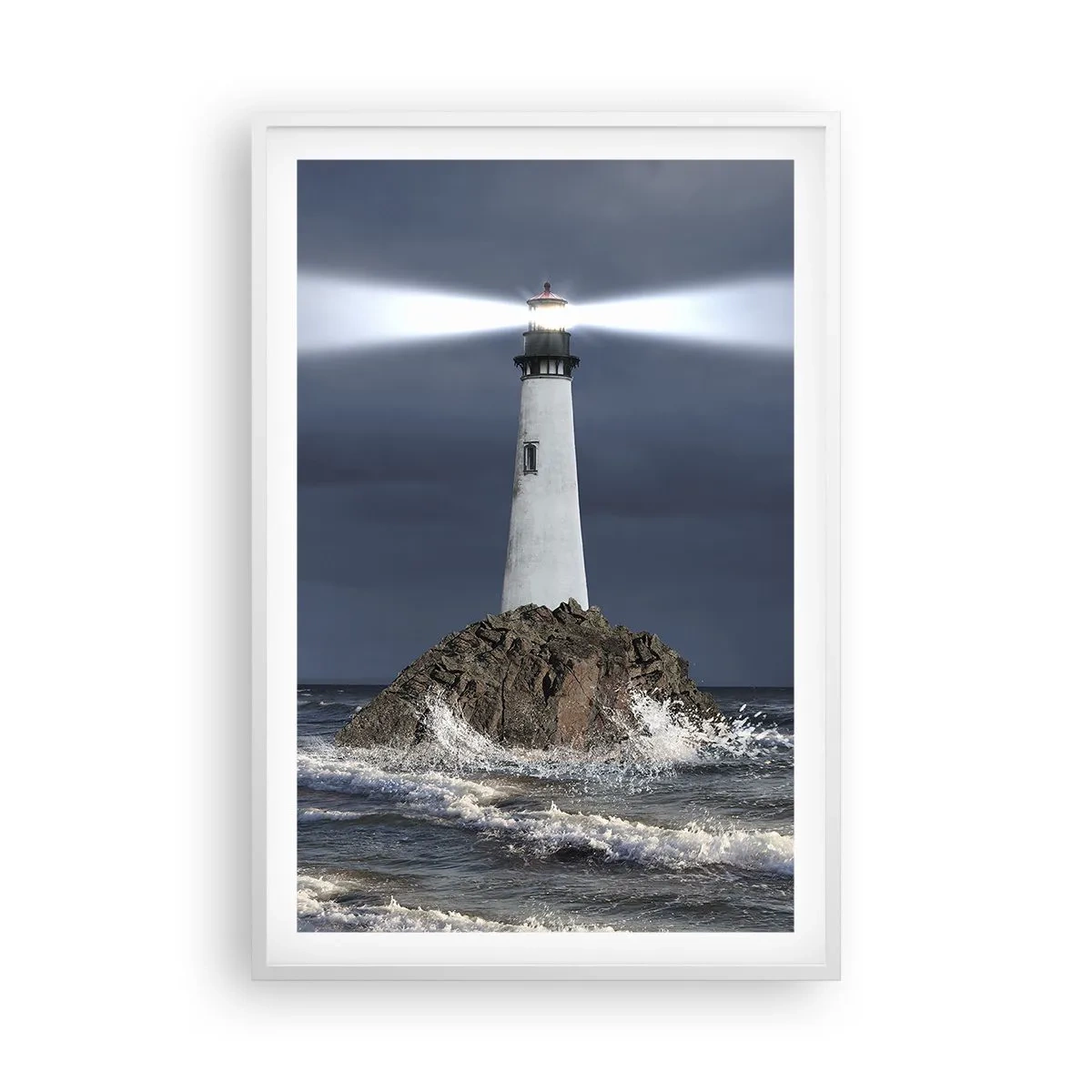 Poszter fekete keretben - Ide…ide…itt! - 61x91 cm