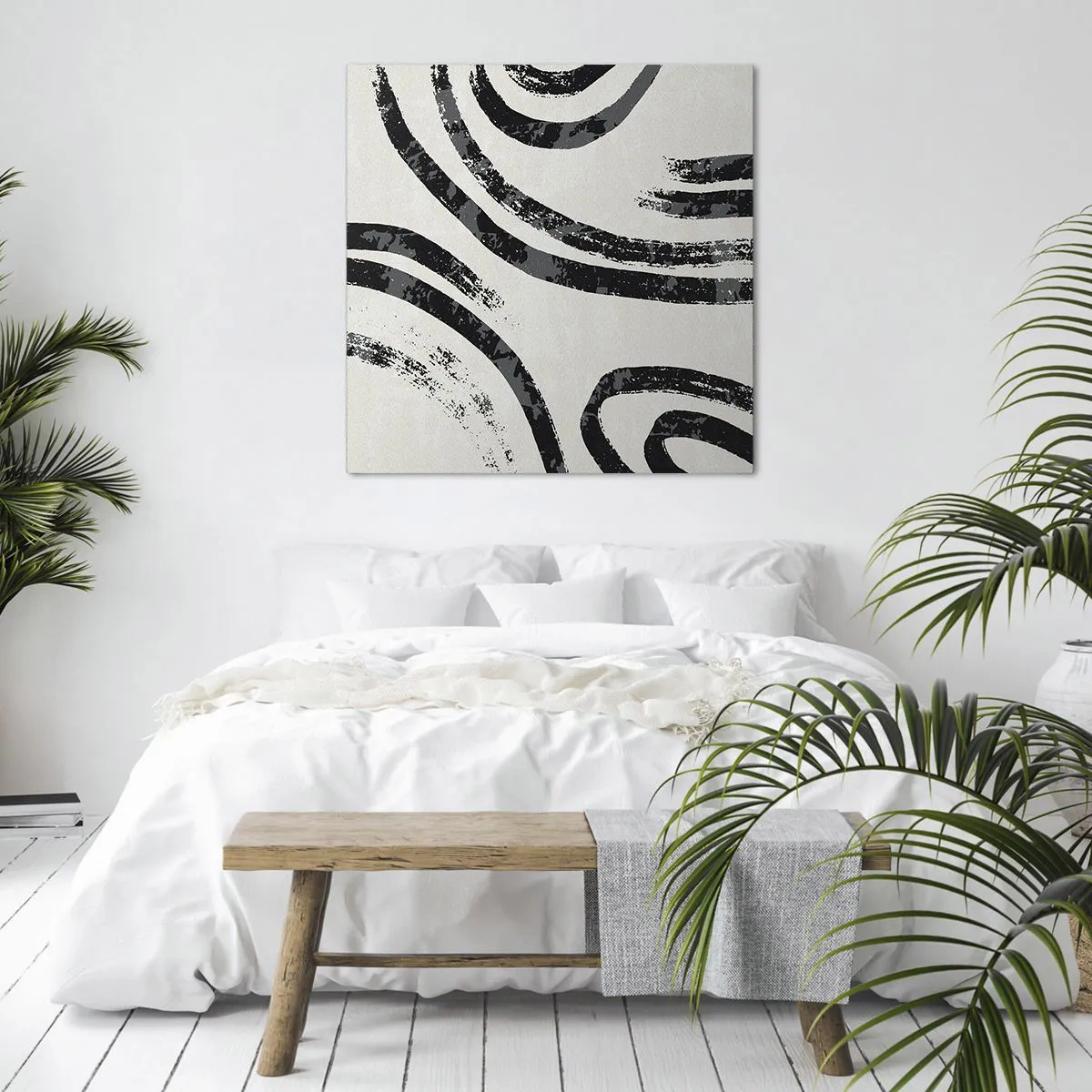 Vászonkép - Félig megállt - 60x60 cm