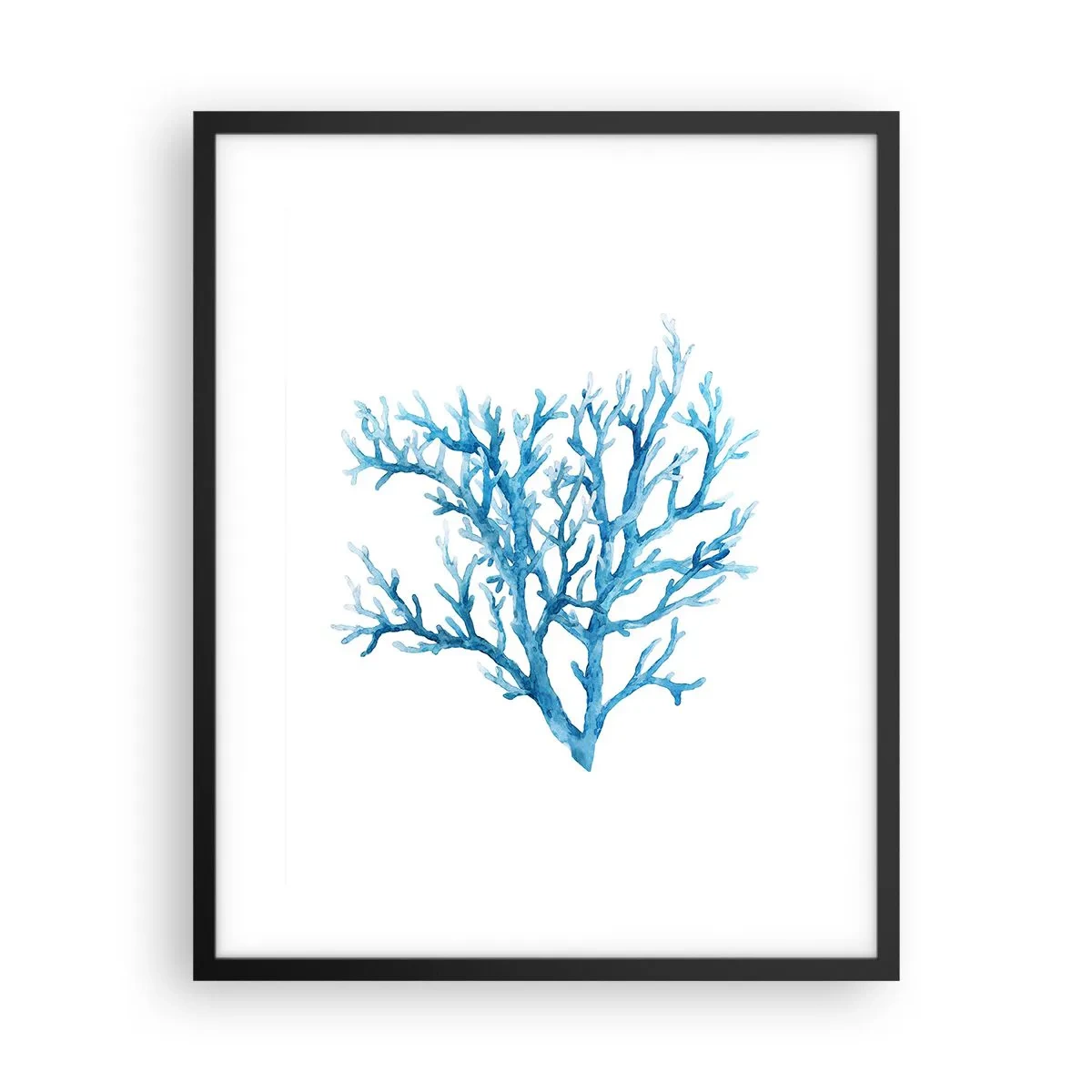 Poszter fehér keretben - Tengeri filigrán - 40x50 cm