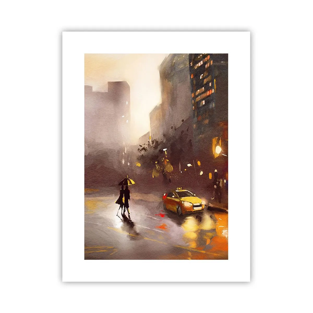 Poszter - New York fényében - 30x40 cm