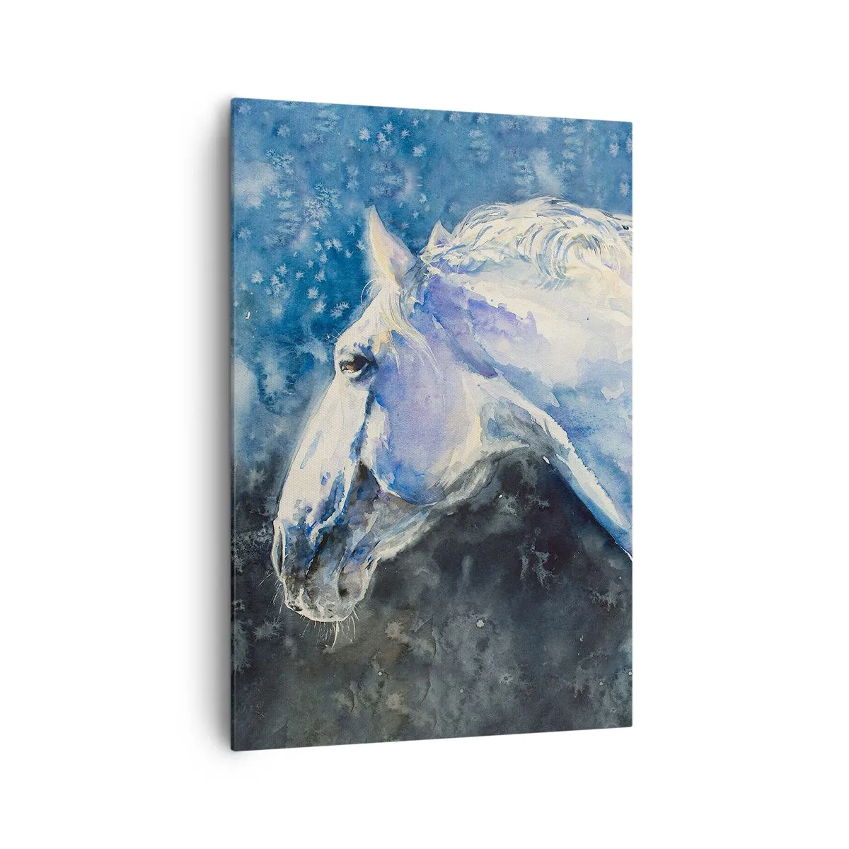 Vászonkép - Portré kék fényben - 70x100 cm