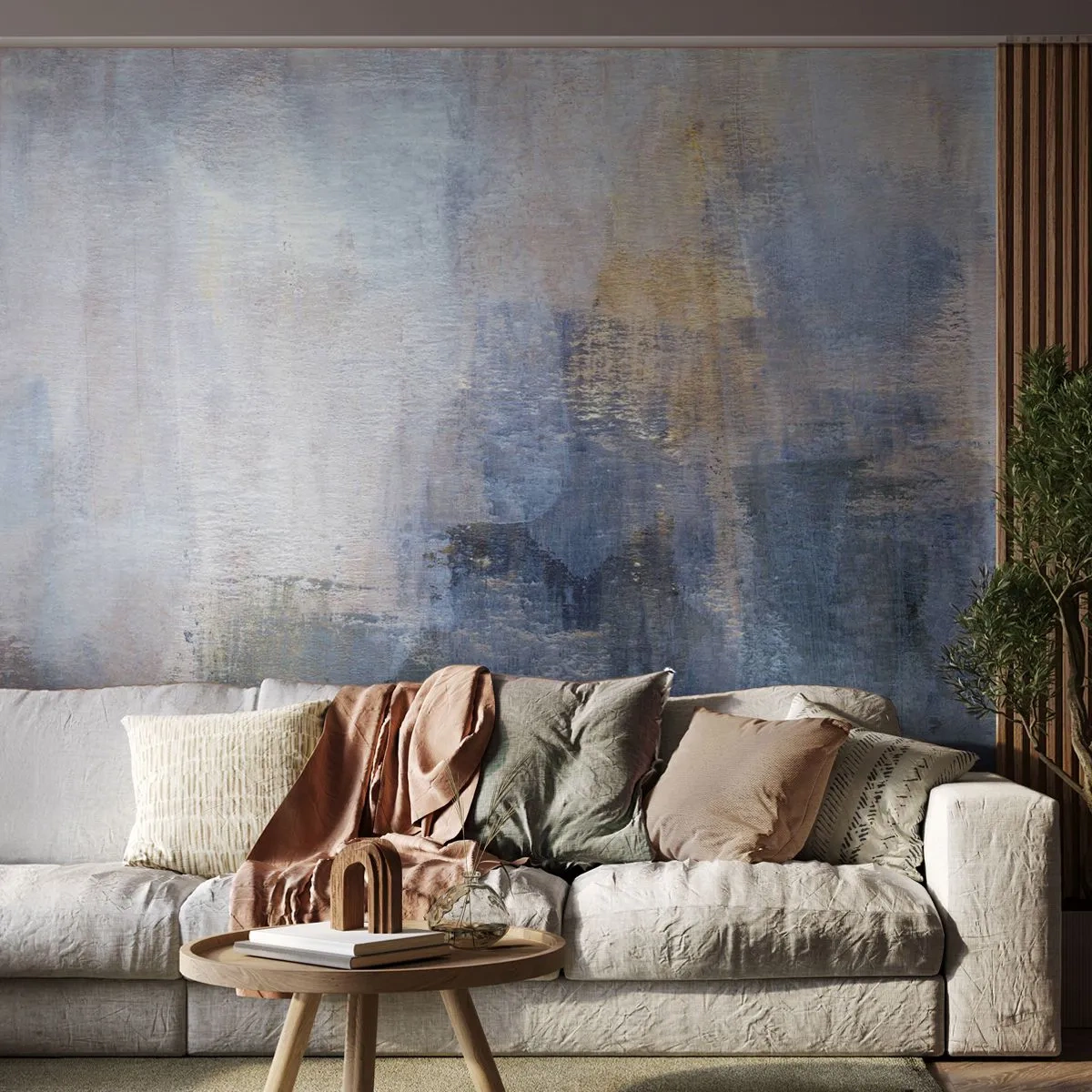 Fotótapéta Standard Eco - Színtónusok és akkordok - Absztrakció, Darab, Festmény - 350x256 cm