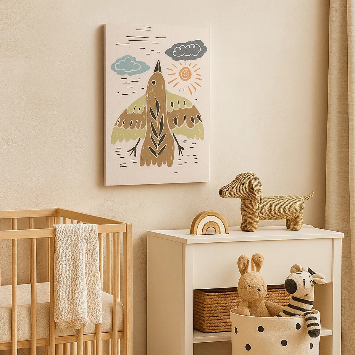 Vászonkép - Örömteli repülés - 50x70 cm