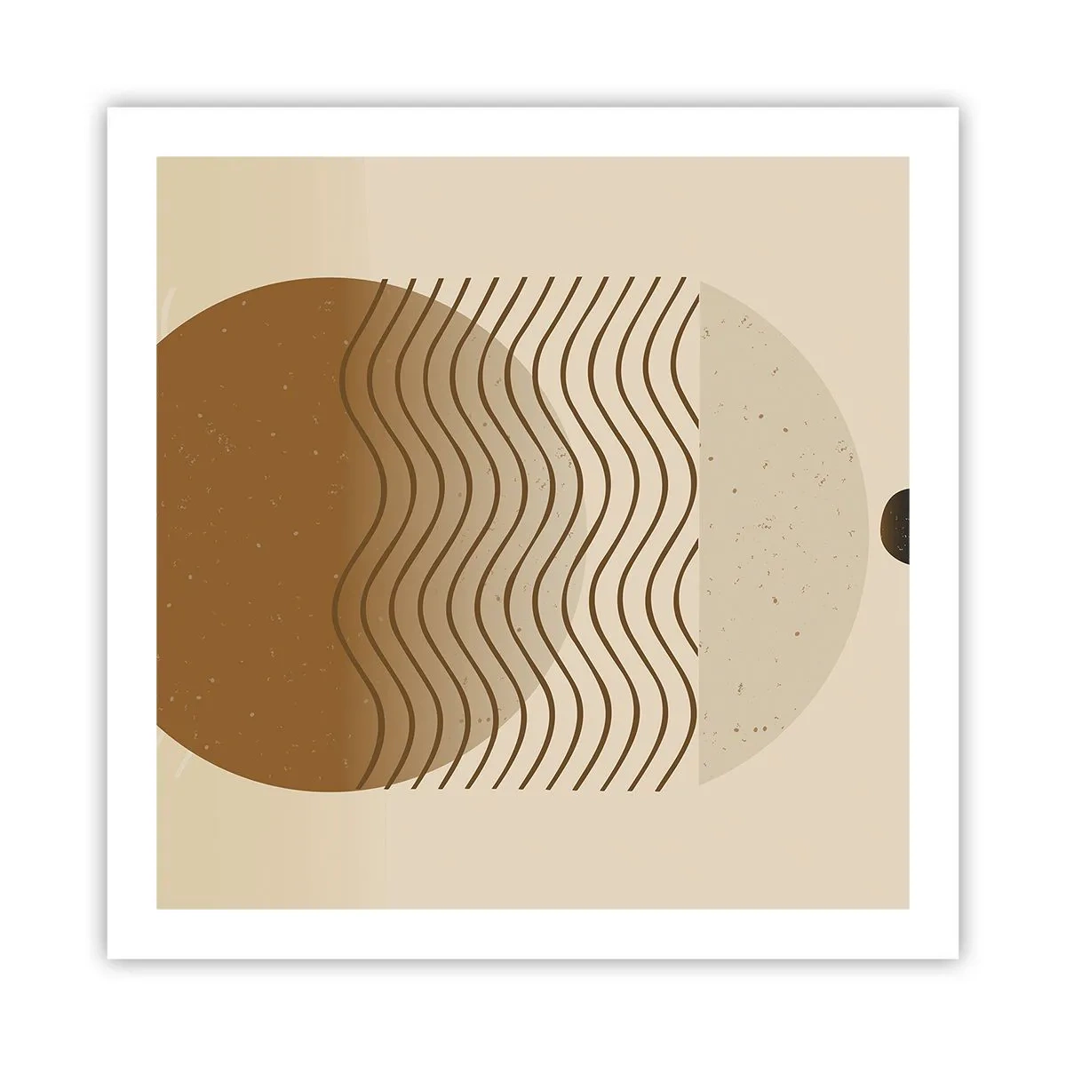 Poszter - A geometriai formák eredetéről - 60x60 cm