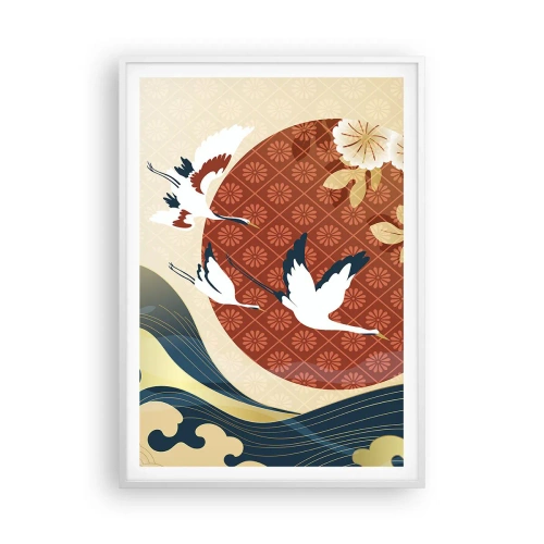 Poszter fekete keretben - Japán mese - 70x100 cm