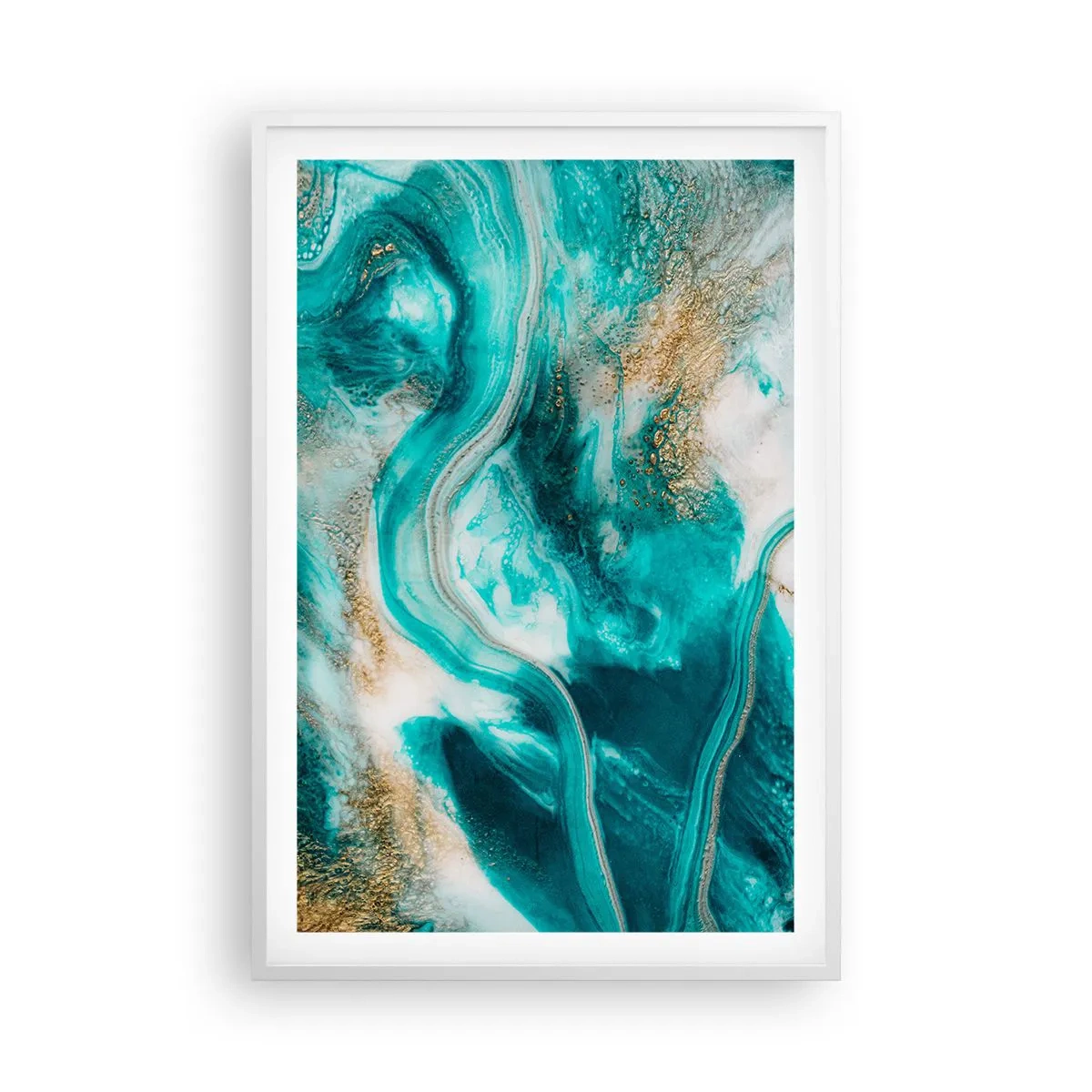 Poszter fekete keretben - Az arany folyó - 61x91 cm