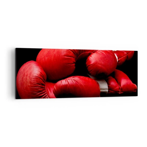 Vászonkép - A küzdelem érzelmei mögöttünk vannak - 140x50 cm