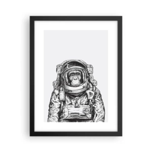 Poszter fehér keretben - Alternatív evolúció - 30x40 cm