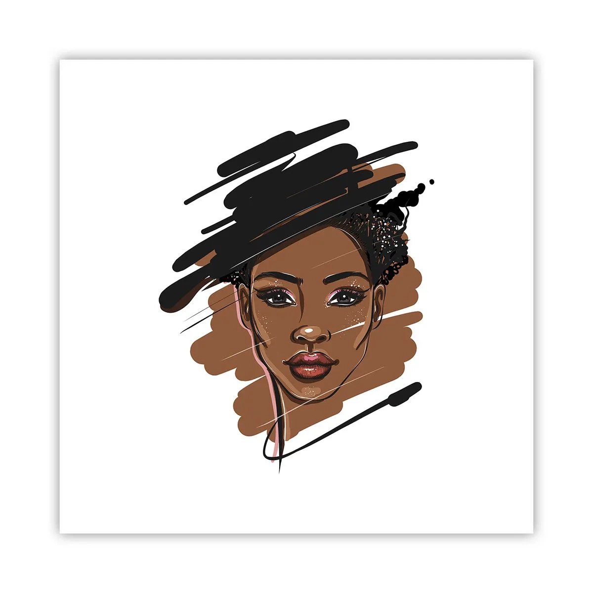 Poszter - Édes, mint a csokoládé - 40x40 cm