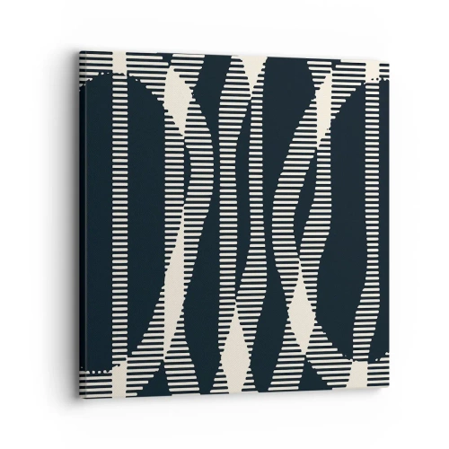 Vászonkép - Sötétség megtörése kísérlete - 30x30 cm