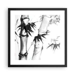 Poszter fehér keretben - Közelkép a keletről - 40x40 cm