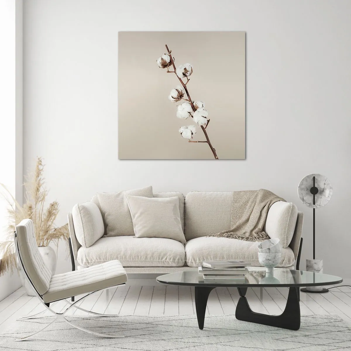 Üveg kép - A puhaság forrásánál - 60x60 cm