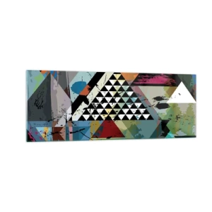 Üveg kép - Milyen egyszerű - 140x50 cm