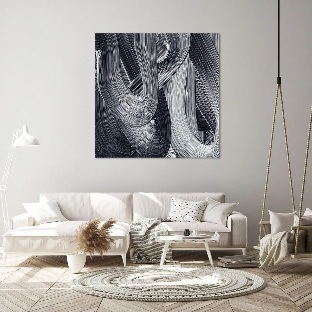 Vászonkép - A valóság folyékonysága - 50x50 cm