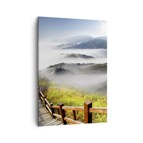 Vászonkép - Csillogásból és ködből szőtt - 50x70 cm