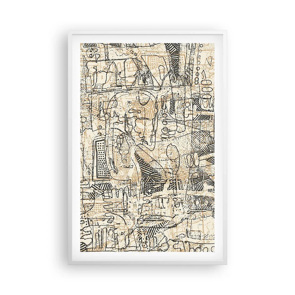 Poszter fekete keretben - Dekódolásra vár - 61x91 cm