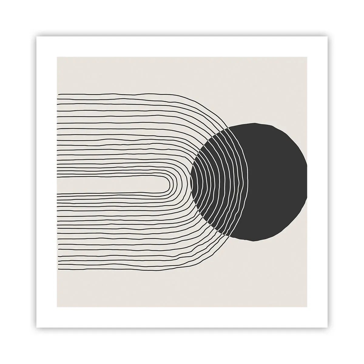 Poszter - Remegés és biztosság - 50x50 cm