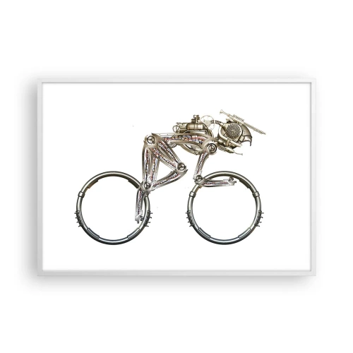 Poszter fekete keretben - Remek gép - 100x70 cm
