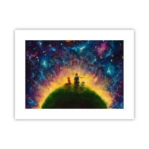 Poszter - Szerelem és barátság – az egész világ - 40x30 cm