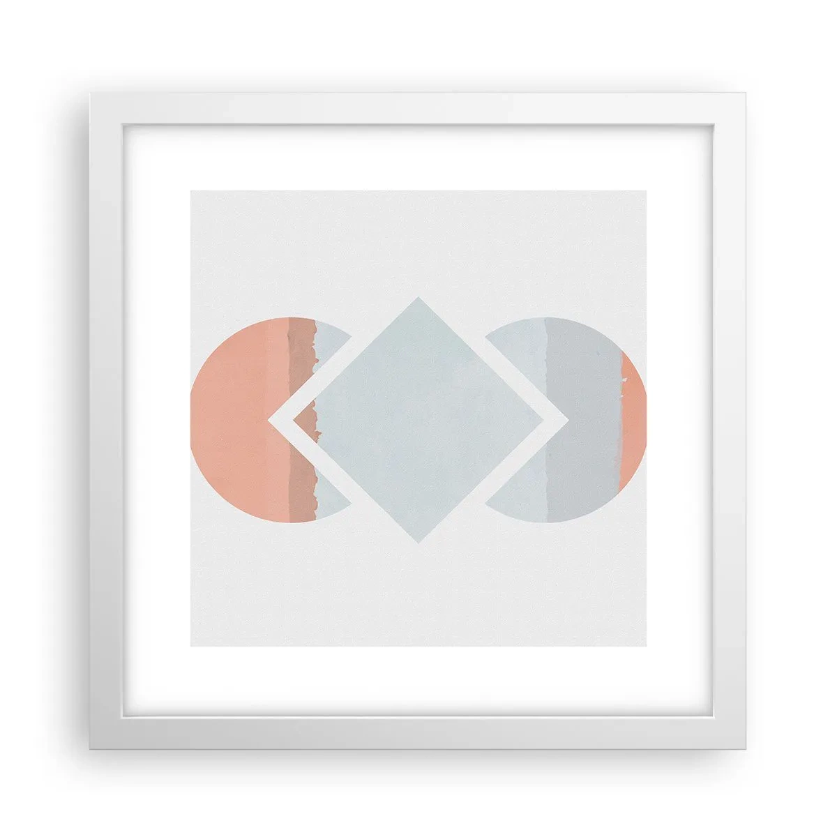 Poszter fekete keretben - A helyzet egyértelmű - 30x30 cm