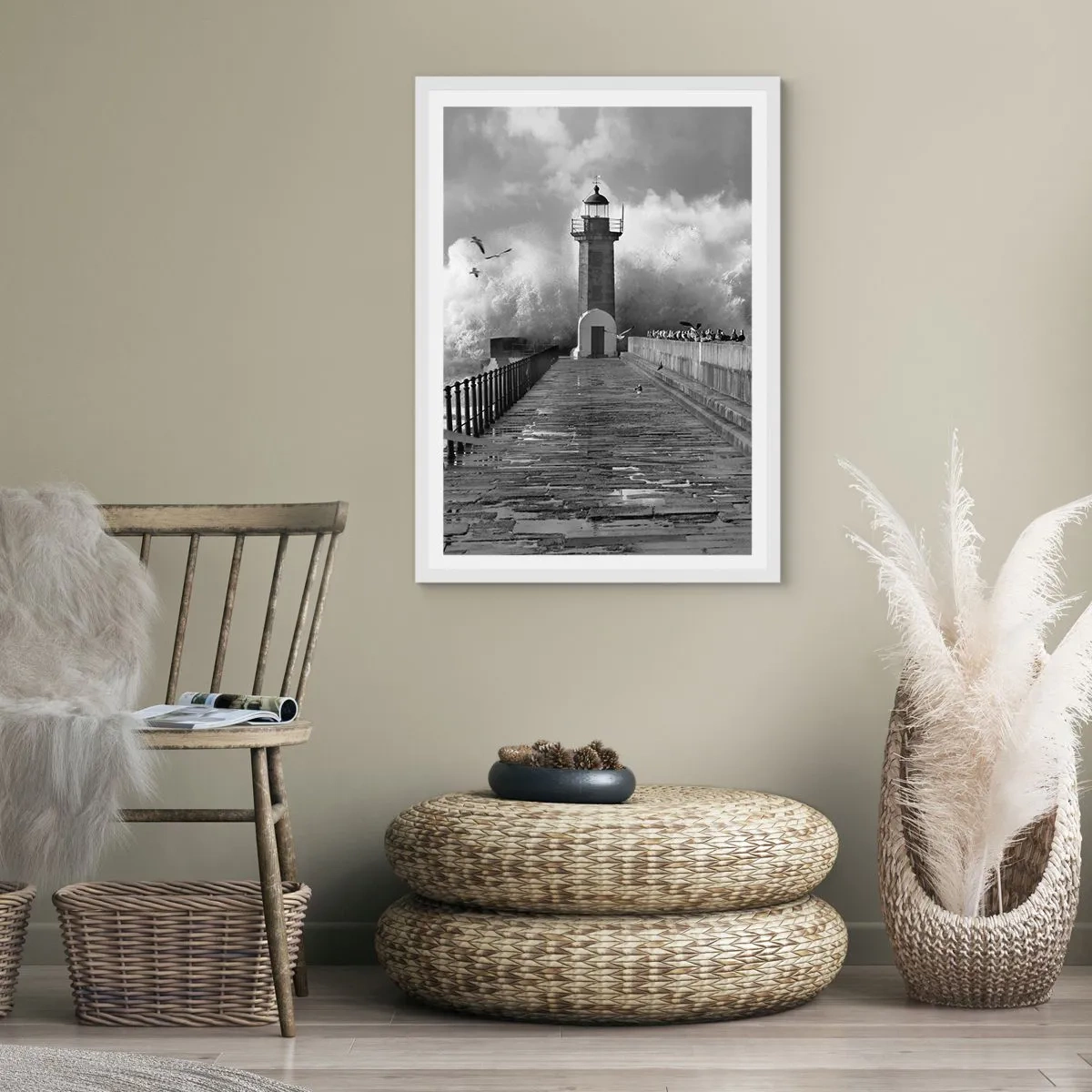 Poszter fekete keretben - Rettenthetetlen - 70x100 cm