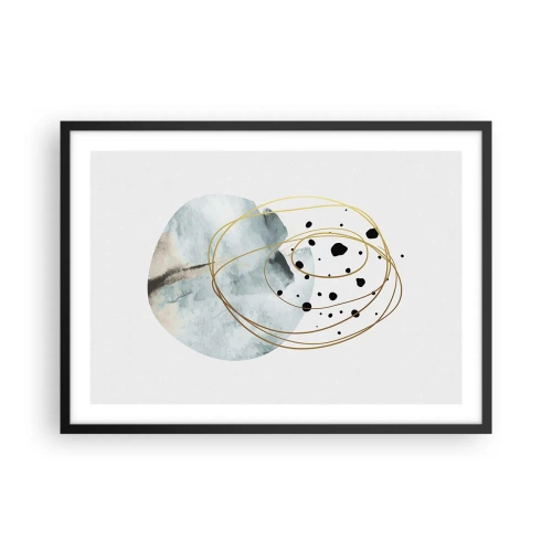 Poszter fehér keretben - Az ölelő térben - 70x50 cm