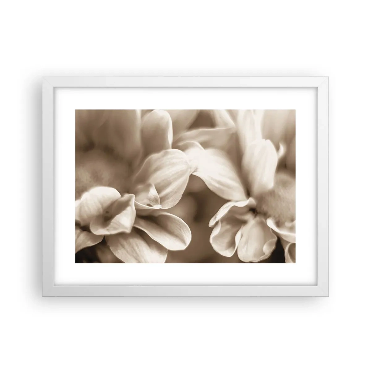 Poszter fekete keretben - Gyengéd, mint egy mosoly - 40x30 cm