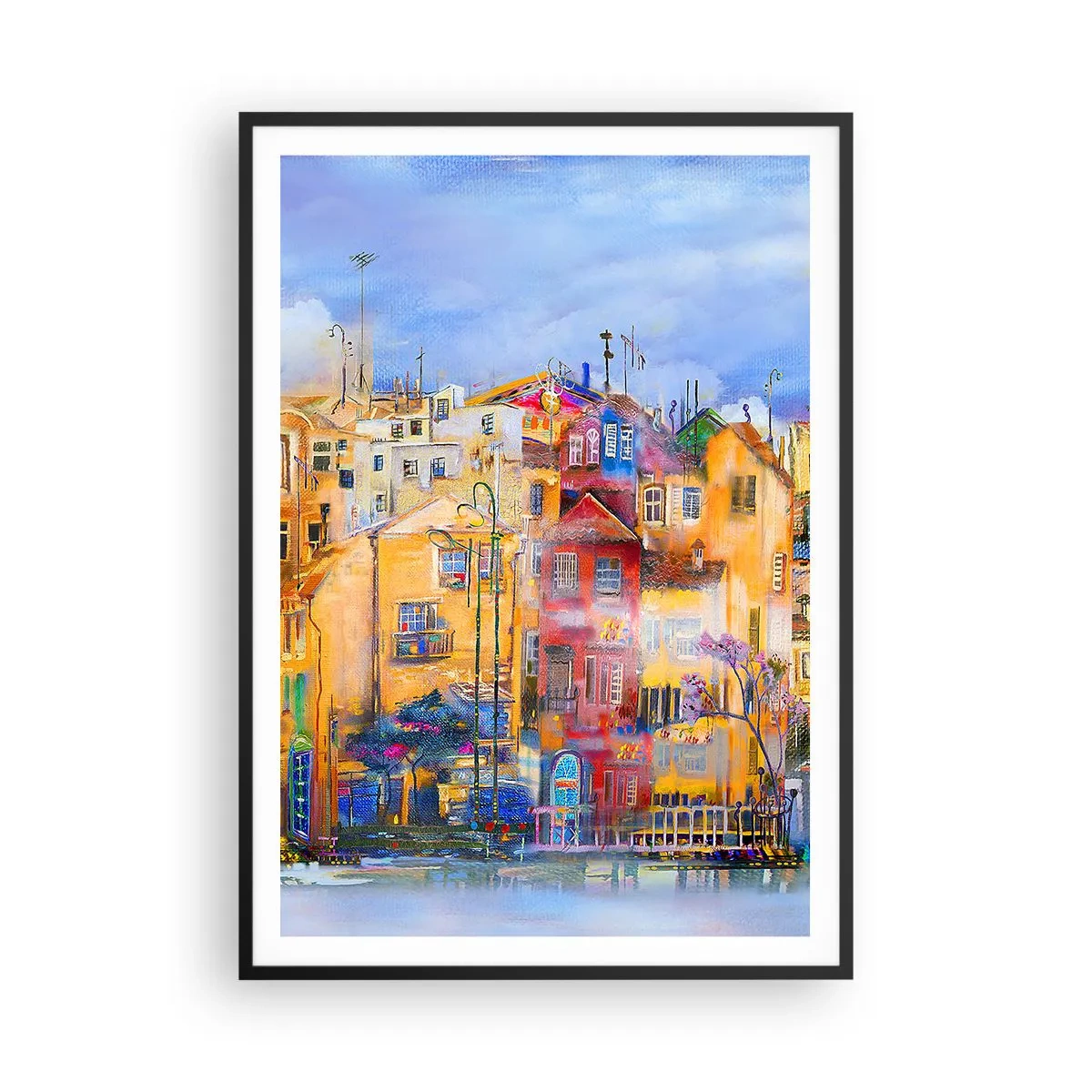 Poszter fehér keretben - Együtt vagyunk - 70x100 cm