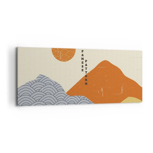 Vászonkép - A japán szellemben - 100x40 cm
