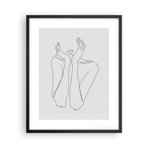 Poszter fehér keretben - Amiről a lányok álmodoznak - 40x50 cm