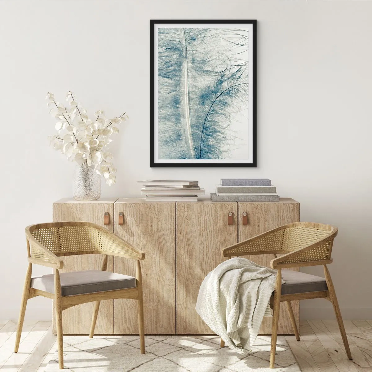 Poszter fehér keretben - A természet suttogása - 70x100 cm