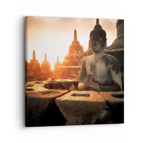 Vászonkép - A nagy bölcsesség időjárása - 30x30 cm