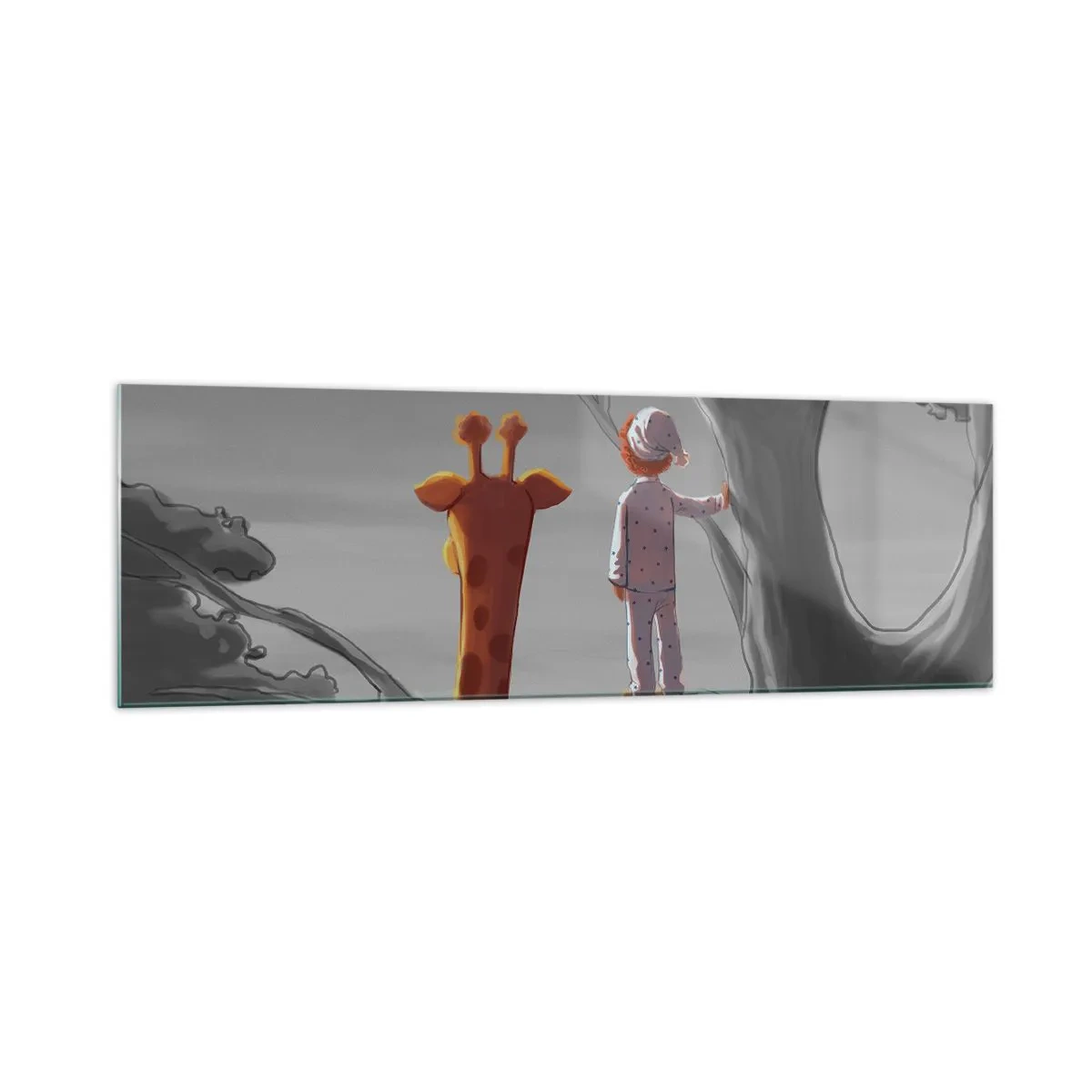 Üveg kép - Ez tényleg történik - 160x50 cm