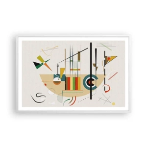 Poszter fekete keretben - És nevet a világ - 91x61 cm